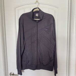 Nike Sportswear XXL Y2K Gray Full Zip Jacket‎ Polyester